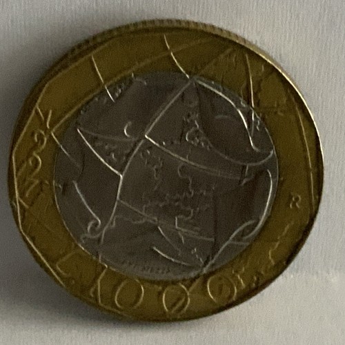 Moneta 1000 lire con errore - moneta,