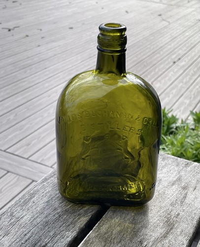 Antica bottiglia whisky - bottiglia,