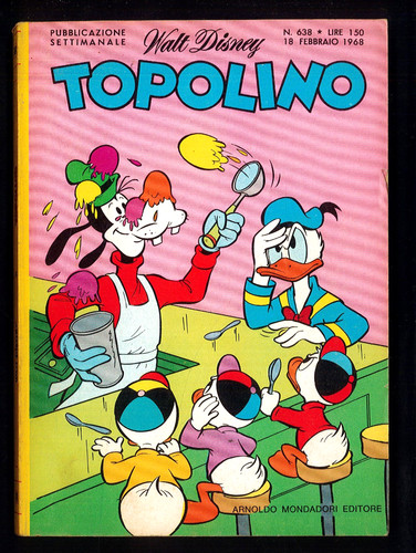 Topolino 638 del feb 1968 - topolino, n.638