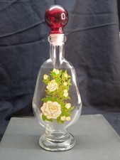 Vecchia Bottiglia Vintage Vetro Collezione Liquori Stock Decori Modernariato 