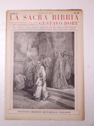 Sacra bibbia illustrata - bibbia, n