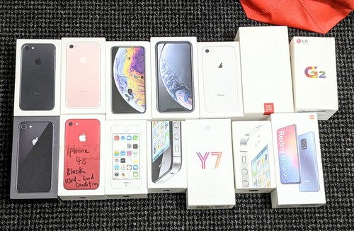 Scatole vuote originali apple - scatole,