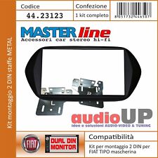 MASCHERINA AUTORADIO 2 DIN FIAT TIPO 2016-> SENZA NAVIG. - PROFONDITA' MAX 12CM 