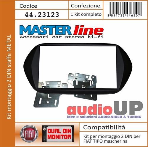 Mascherina autoradio din - mascherina,