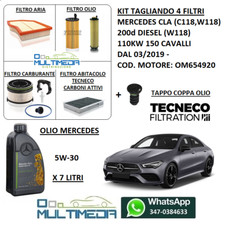 KIT TAGLIANDO 4 FILTRI OLIO