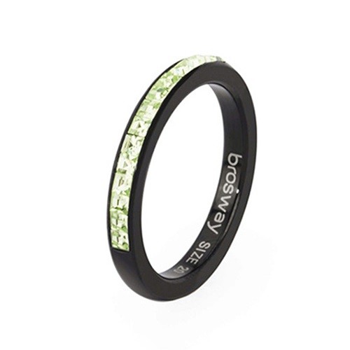 Anello brosway acciaio pvd - brosway, in