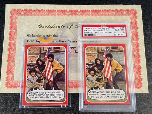 1976 topps vault welcome - topps, back