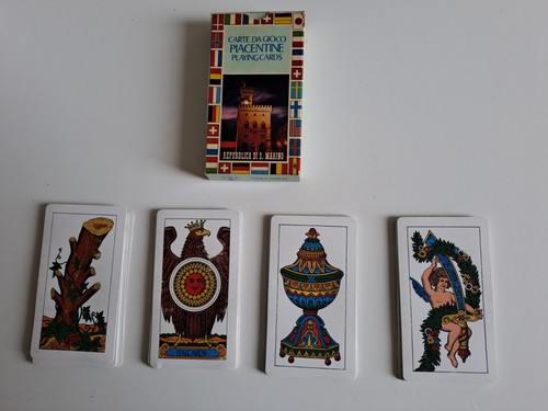 Carte gioco piacentine - gioco, san