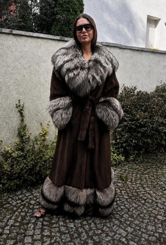 Nuovo cappotto pelliccia - , lungo