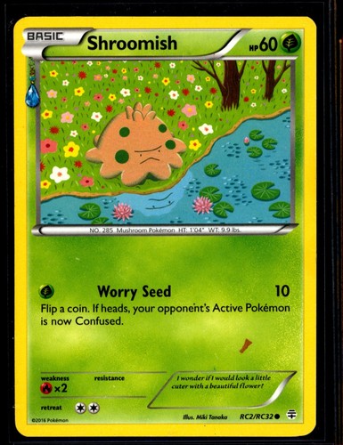 Carta pokemon shroomish - pokemon,