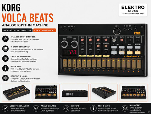 Korg volca beats - korg, rhythm