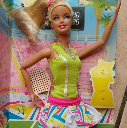 Barbie can tennis - barbie,