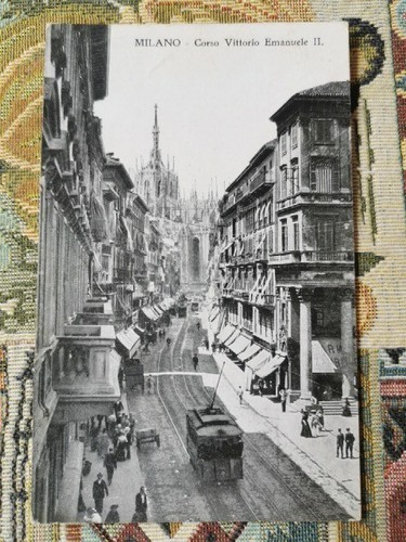 Cartolina antica milano - antica,