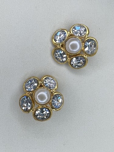 Orecchini chanel vintage tono - orecchini,
