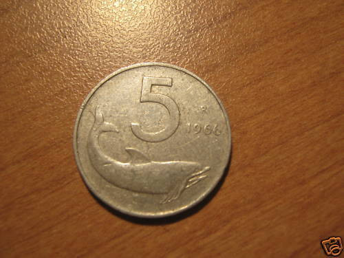 Repubblica italiana lire - italiana, 5
