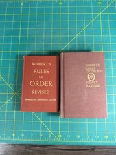 Antique Law Book "Robert's