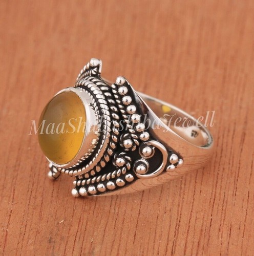 Anello argento agata - in, ovale