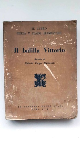 Balilla vittorio il - il, libro