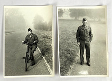 2 foto soldato 1945 istantanee