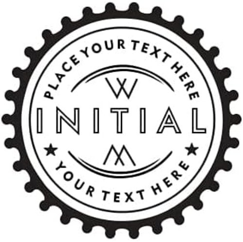 Trodat personalizzato iniziali - personalizzato,