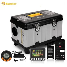 Sunster TB10PRO 8kW 12v/24v con 220v Diesel Riscaldamento a Piantana APP Riscaldatore ad Aria Riscaldamento