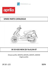 Aprilia parts manual book