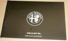 Uso manutenzione Alfa Romeo,libretto Alfa Romeo Giulietta GPL 2015/16 (940)