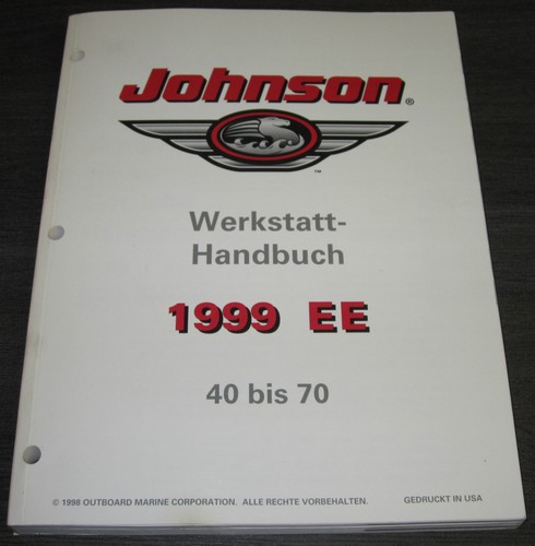 Werkstatthandbuch johnson boot - werkstatthandbuch,