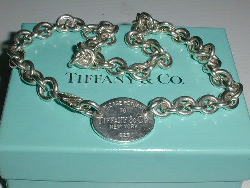 Collana con etichetta ovale - collana,