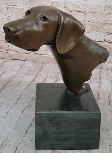 Busto cane labrador - labrador, fermalibri