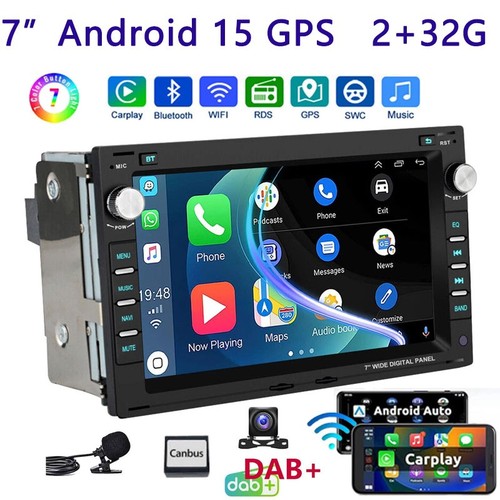 Dab android15 autoradio - dab+,
