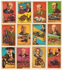 Storia dell'Automobile Lotto 12 Figurine Panini 1971