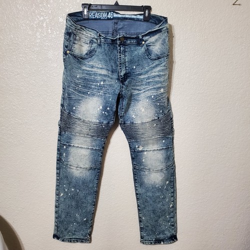 Jeans uomo 40x32 lavaggio - jeans,