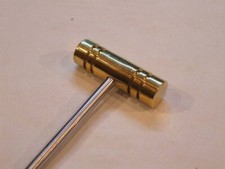 Martello manico acciaio testa