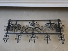 Very Worked Wrought Iron Coat