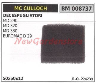 Filtro aria culloch - filtro, mc