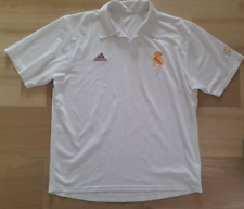 Maglia Real Madrid Adidas Centenario 1902-2002 Camiceta Bianca Vintage XL __B4