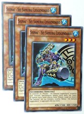 Set 3X SHINAI SEI SAMURAI LEGGENDARIO in Italiano STOR-IT023 Comune YUGIOH