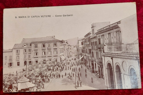 Cartolina santa maria capua - ,