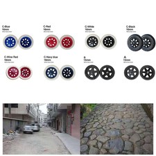 Ruote per ruote in gomma