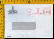 Repubblica Affrancatura Meccanica Rossa  FIAT auto le 765