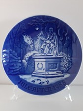 Piatto da parete in porcellana Bing & Grondhal anno 1988 - cm. 18