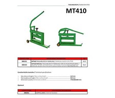 TRANCIA BLOCCHI MAKER MT410