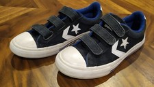 CONVERSE ALL STAR SCARPE SCARPA DA BAMBINO RAGAZZO JUNIOR STOFFA N. 33 NERO 