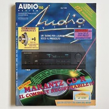 AudioReview n. 110 Novembre 1991 Rivista Hi-Fi Vintage Marantz CD-R Registrabile
