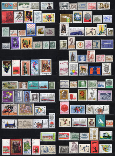Lot timbres pologne - lot, polska