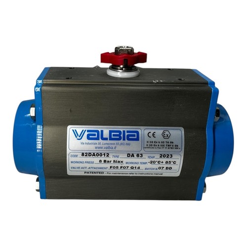 Attuatore pneumatico valbia - attuatore,