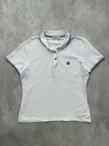 Polo moncler donna bianca - polo,