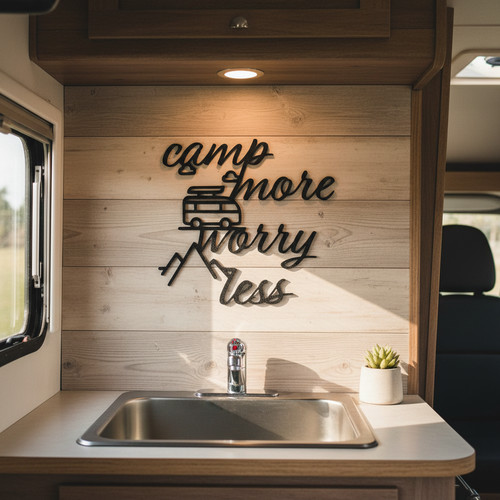 Decorazione parete camper - da,