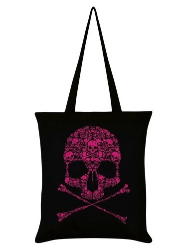 Borsa tote nera pink - borsa, drip